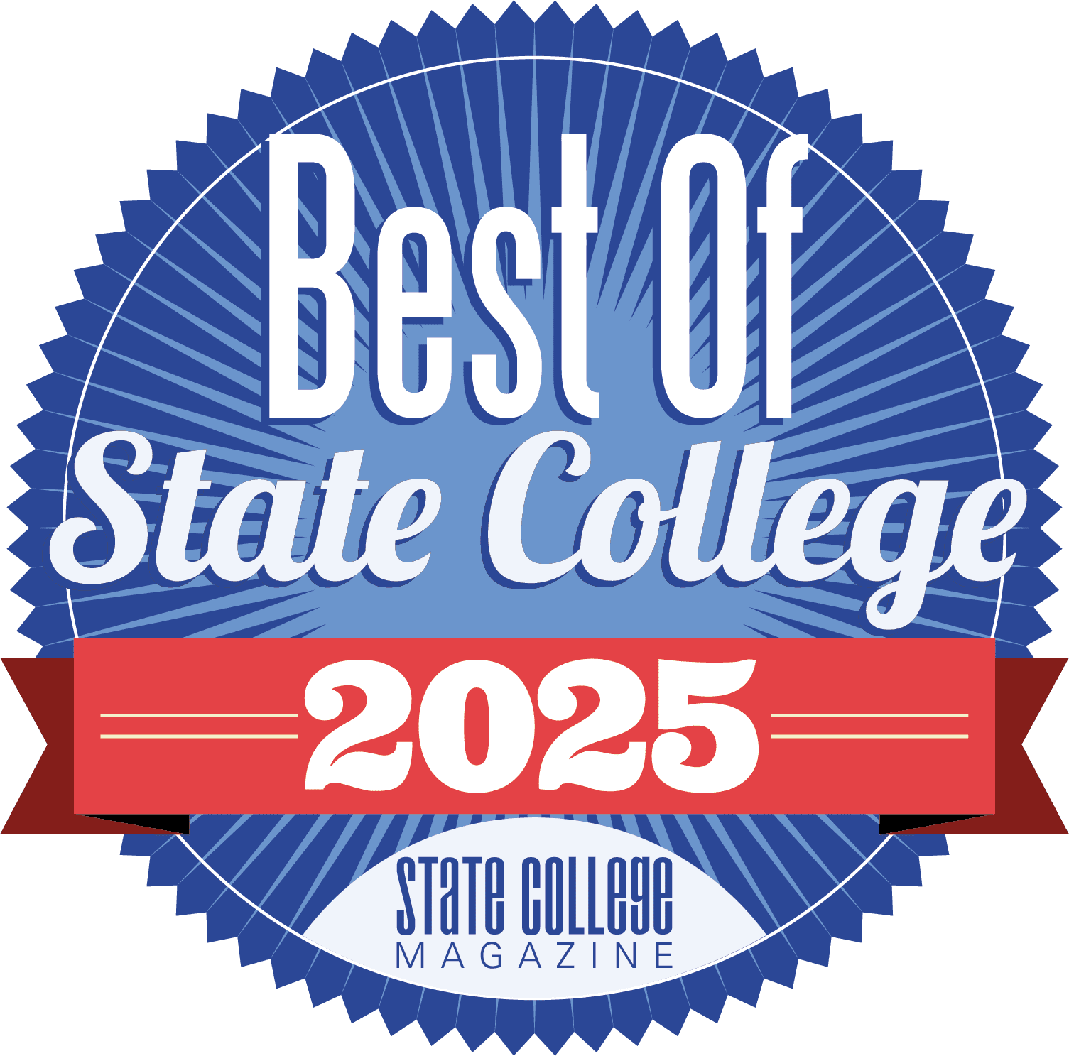 Best of State College 2025 award from State College Magazine