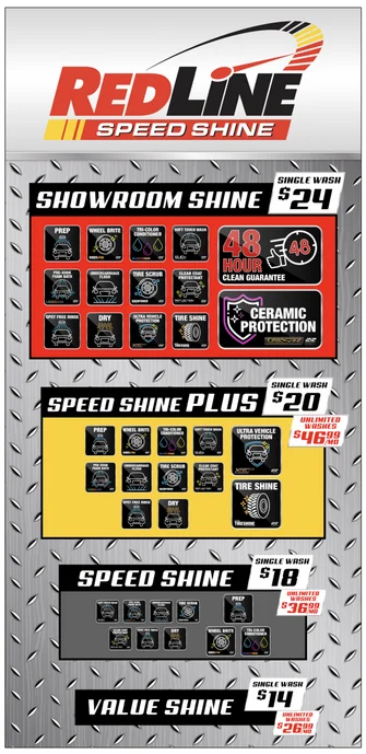 Car Wash at RedLine Speed Shine